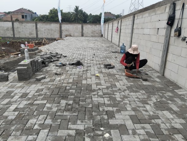 Progress Pembangunan Cluster Fortune Park Depok