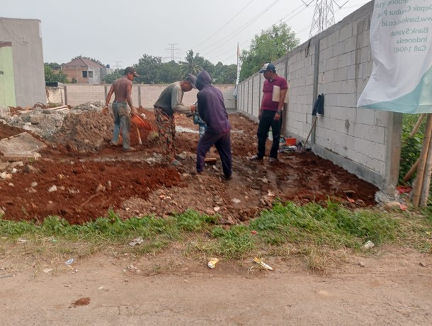 Update Progress Pembangunan Cluster Fortune Park Pancoran Mas Kota Depok